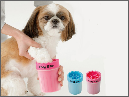 犬足洗いブラシカップ